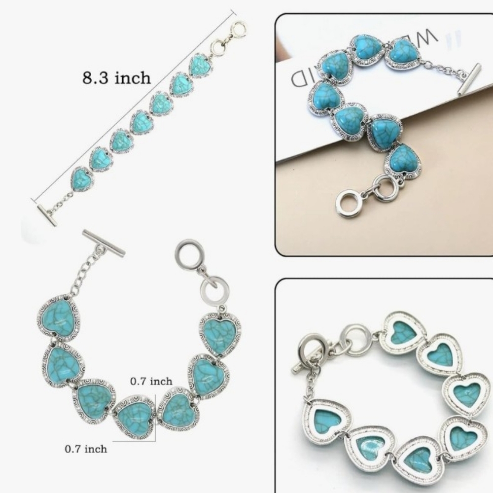 Heart Toggle Bracelet - image 2